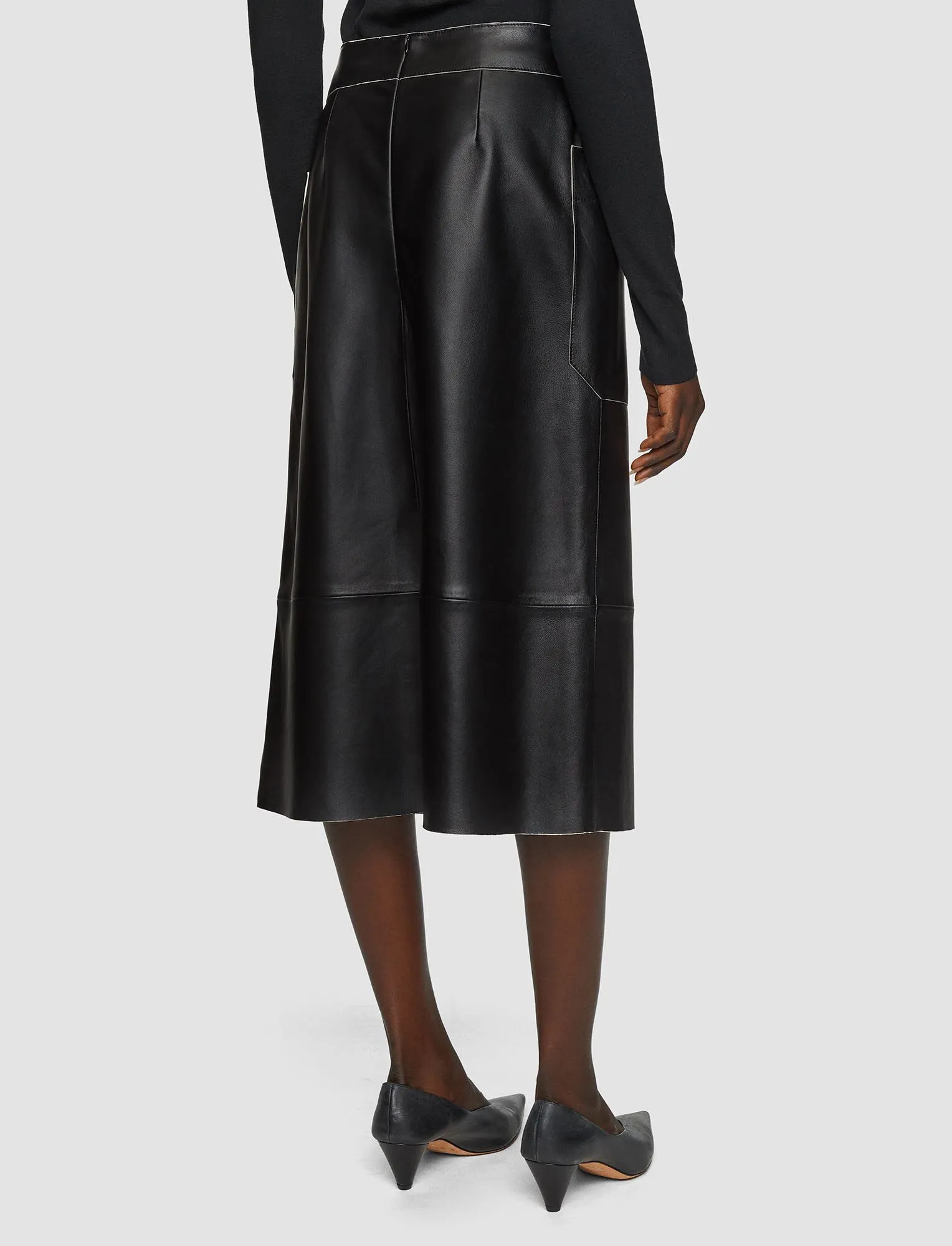 BLOMFIELD NAPPA LEATHER SKIRT