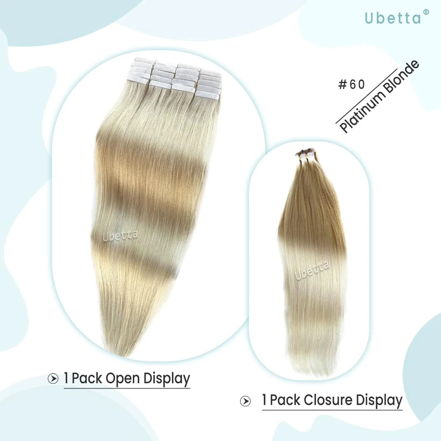 Blonde Hair Extensions Real Human Hair Tape in Extensions for Women, 50G Tape in Hair Extensions Invisible Tape and Traceable Remy Human Hair Extensions Tape ins 20 Pcs Double Sided 12 Inch