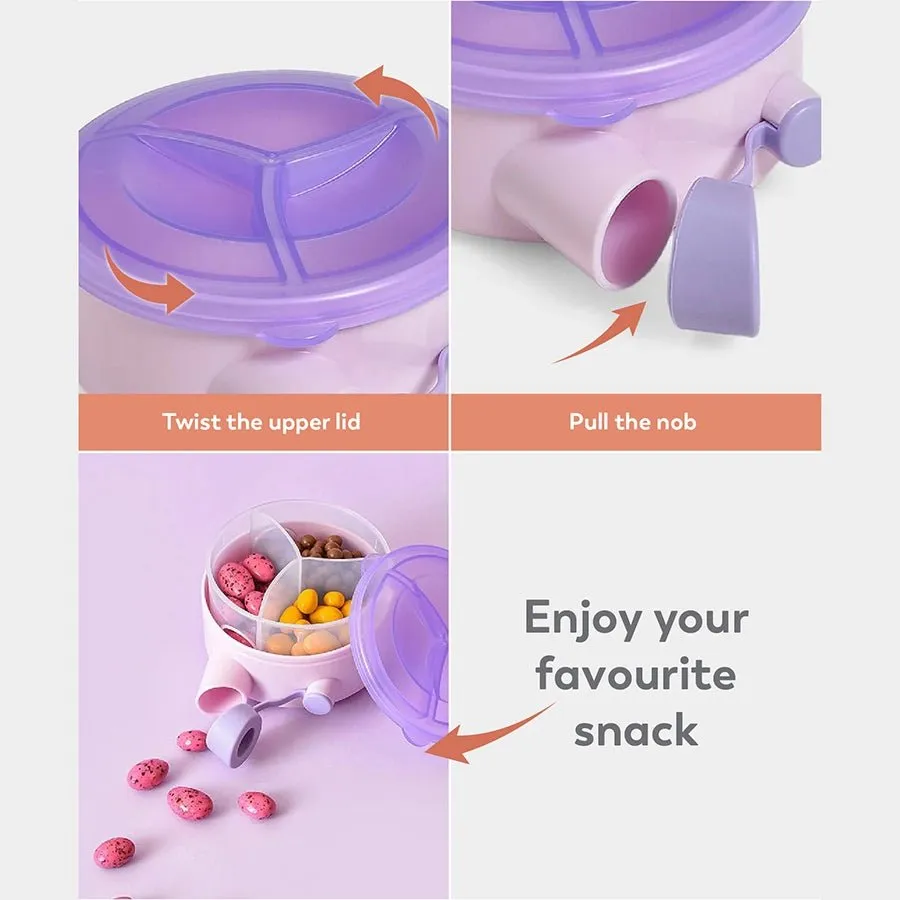 Bloom Magic Multi Storage Snack Box Purple