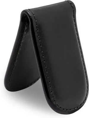 Bosca Men's Money Clip, Black