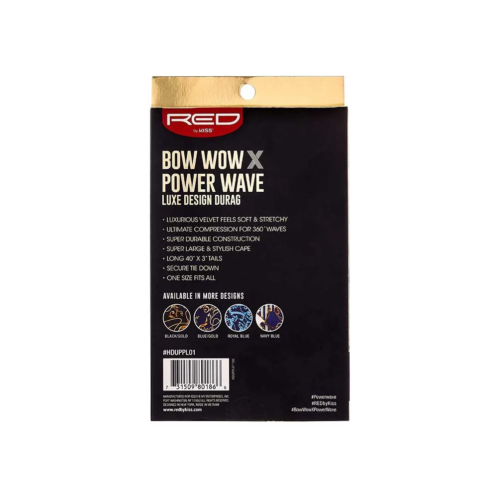 Bow Wow X Power Wave Luxe Design Durag