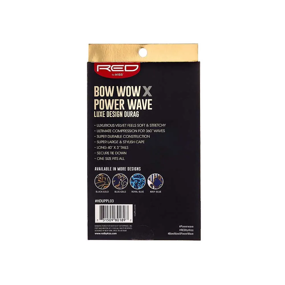 Bow Wow X Power Wave Luxe Design Durag