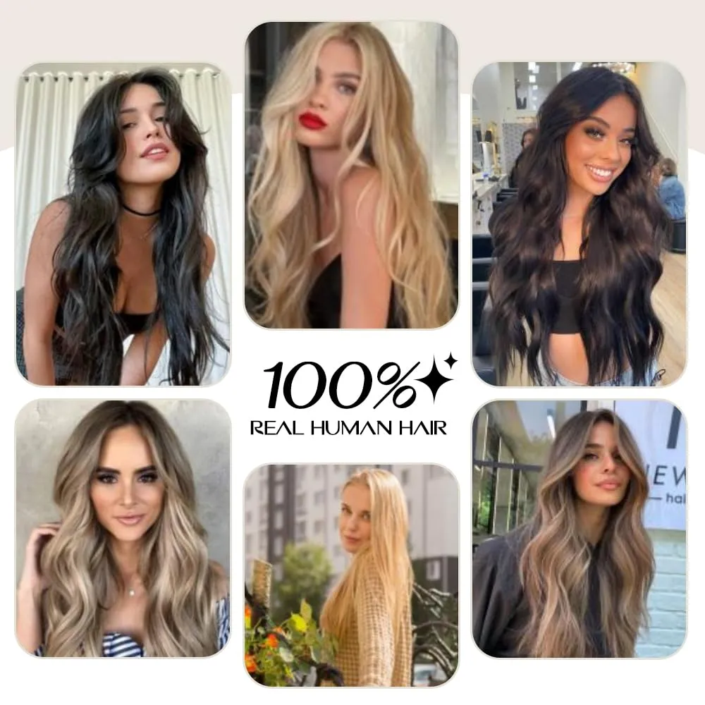 Boymia 14 Inch I Tip Hair Extensions #1B Natural Black 50strands 100% Remy Human Hair Invisible Silky Straight I Tip Keratin Hair Extensions