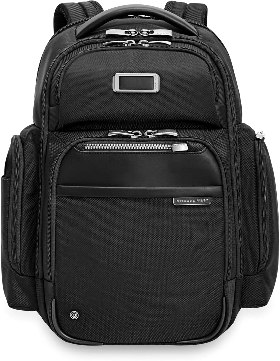 Briggs & Riley Large Cargo Backpack for Women & Men - Daypack for Work, Personal Item Travel Bag, Spacious & Durable, Padded Straps, Fits up to 17" Laptop - @work Collection, Black