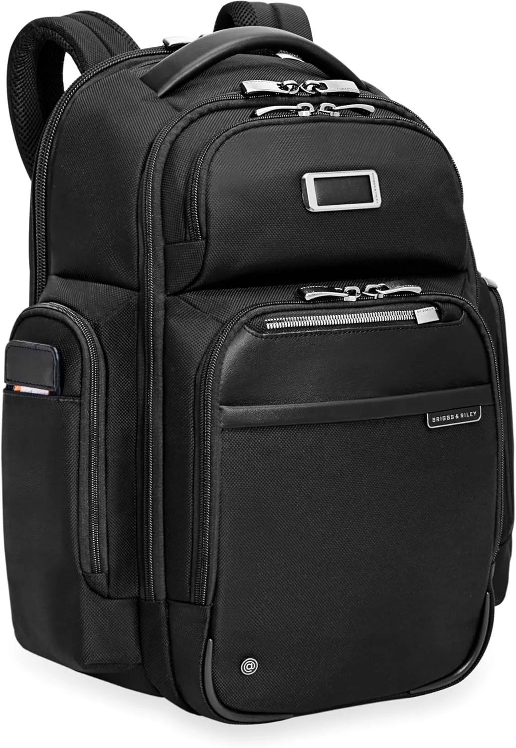 Briggs & Riley Large Cargo Backpack for Women & Men - Daypack for Work, Personal Item Travel Bag, Spacious & Durable, Padded Straps, Fits up to 17" Laptop - @work Collection, Black