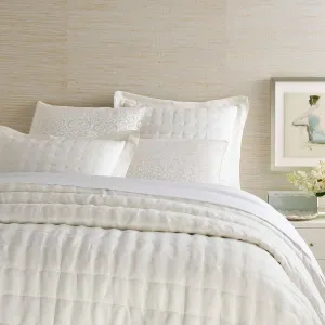 Brussels Ivory Quilt, King Size, Ivory Solid Pattern