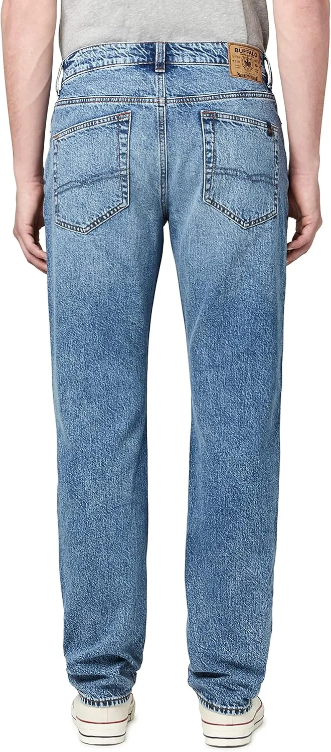 Buffalo David Bitton Men's Ben Relaxed Tapered Denim Jeans