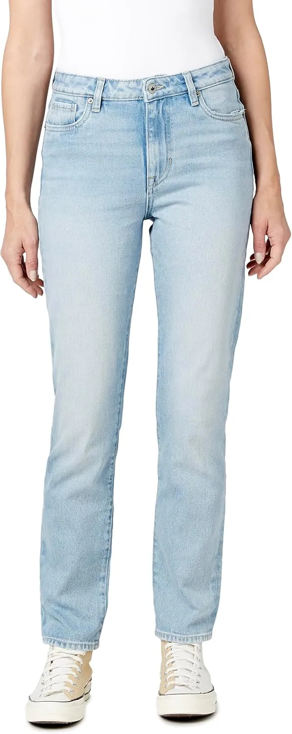 Buffalo David Bitton Women's Hi Rise Straight Jean