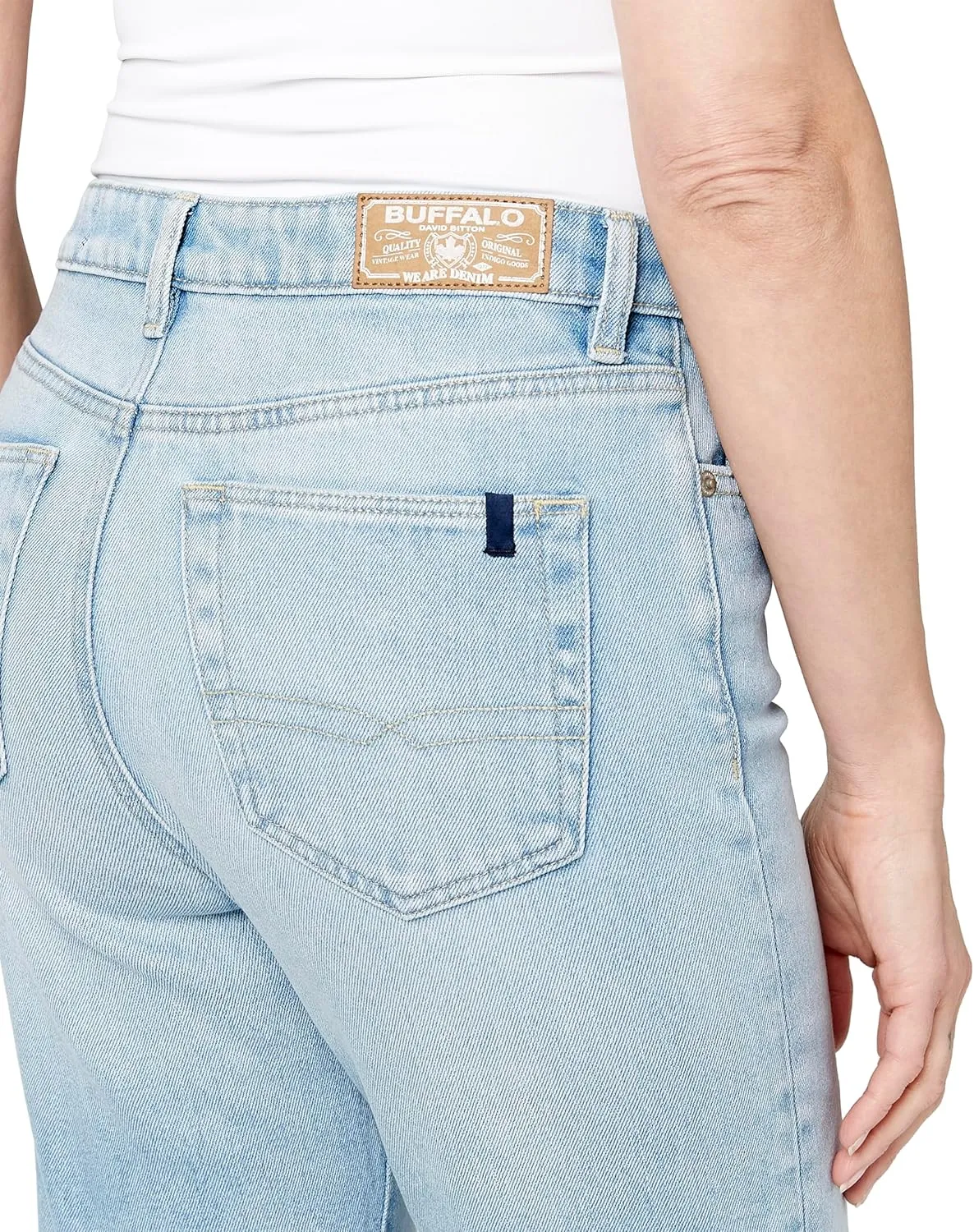 Buffalo David Bitton Women's Hi Rise Straight Jean