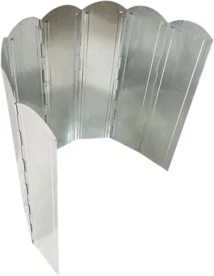 Camping Stove Windscreen, Wind Screen Portable Outdoor Stove Windshield Folded Stove Wind Shield for Hiking Barbecue Cooking, 120cmx40cm