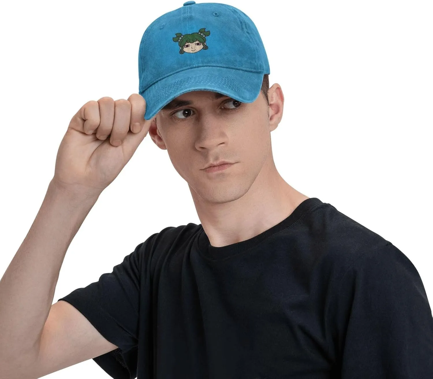 Cancer Character Horoscope Baseball Cap for Men Women Adjustable Vintage Washed Cotton Dad Hat