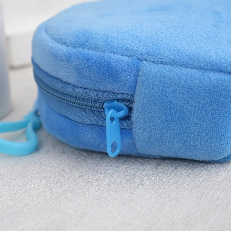 Candy Color Plush Solid Simple Cute Bags