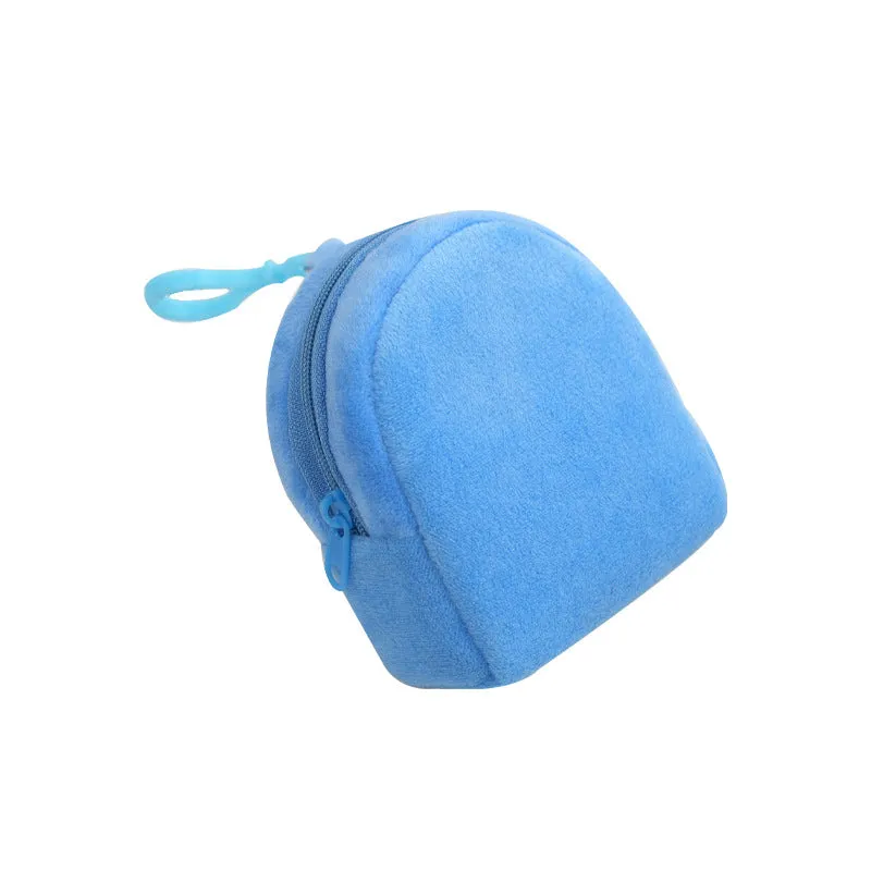 Candy Color Plush Solid Simple Cute Bags