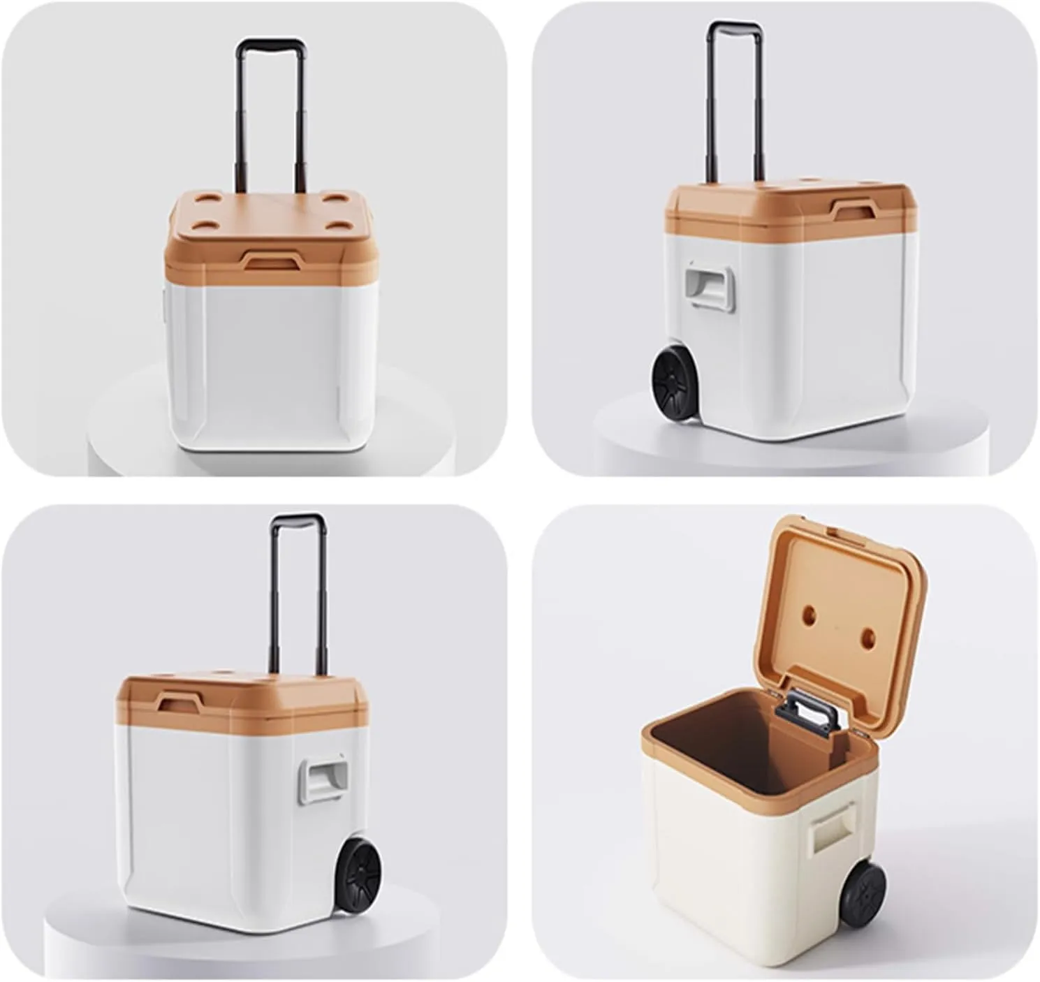 Car Camping Coolers for Nissan NV200/NV300/NV400/Townstar/X-Trail/200SX/Interstar, Leak Proof Cooler, Portable Lightweight Ice Chest Box, Compartments Waterproof Insulated Bag