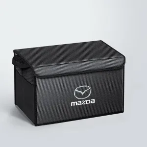 Car Trunk Organizer for Mazda CX-5 KE 2012-2015 Thickened Car Boot Tidy Storage Box Tailor-made Lidded Storage Bins for Home Car Outdoor Camping Travel,D