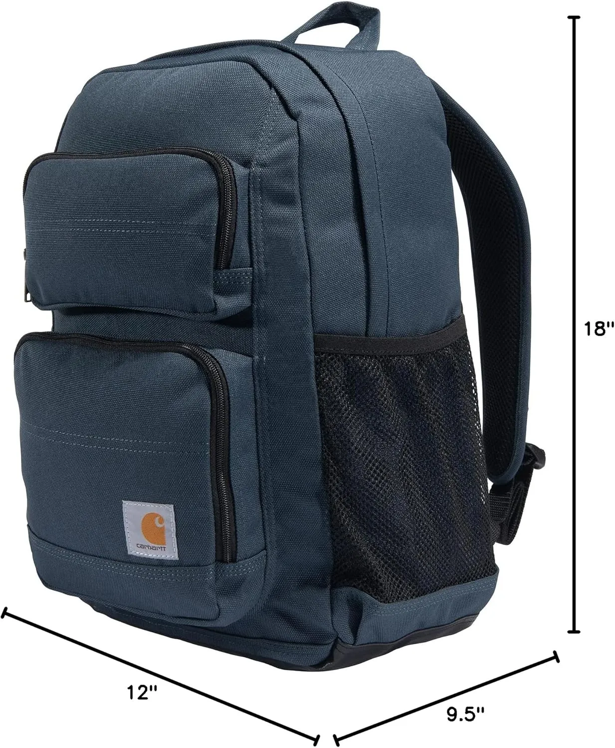Carhartt Gear B0000273 27L Duravax-Base Single Compartment Backpack - One Size Fits All - Navy, Medium