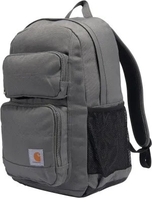 Carhartt Single-Compartment, Durable Pack with Laptop Sleeve and Duravax Abrasion Resistant Base, 27L Classic Backpack (Gravel), One Size