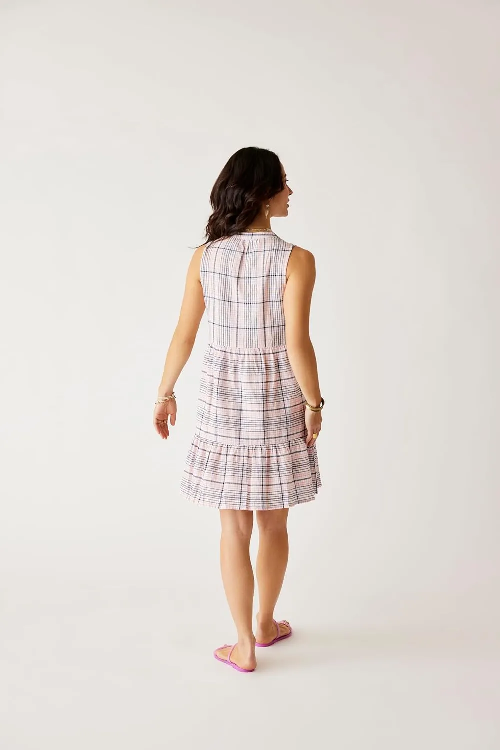 Carve Designs Women's Nellie Linen Dress