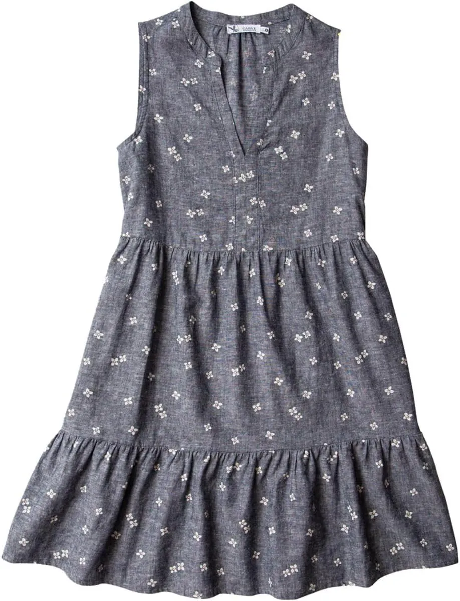 Carve Designs Women's Nellie Linen Dress
