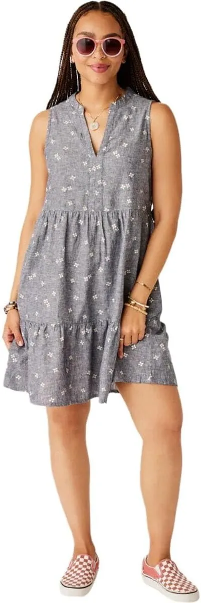 Carve Designs Women's Nellie Linen Dress