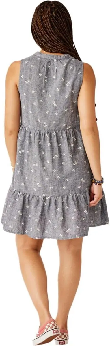 Carve Designs Women's Nellie Linen Dress
