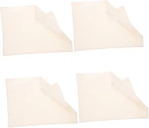 Ciieeo 4pcs Non-Slip Farmhouse Style Table Mats Decorative Placemats for Dining Coasters