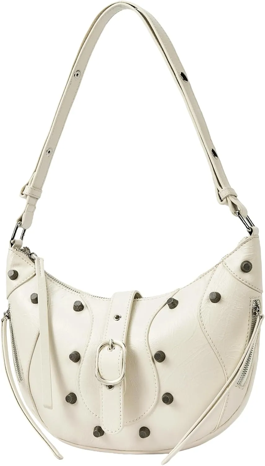 CLUCI Shoulder Bag,Purses for Women Dumpling Small Hobo Bags Vegan Leather Ladies Clutch with Adjustable Strap