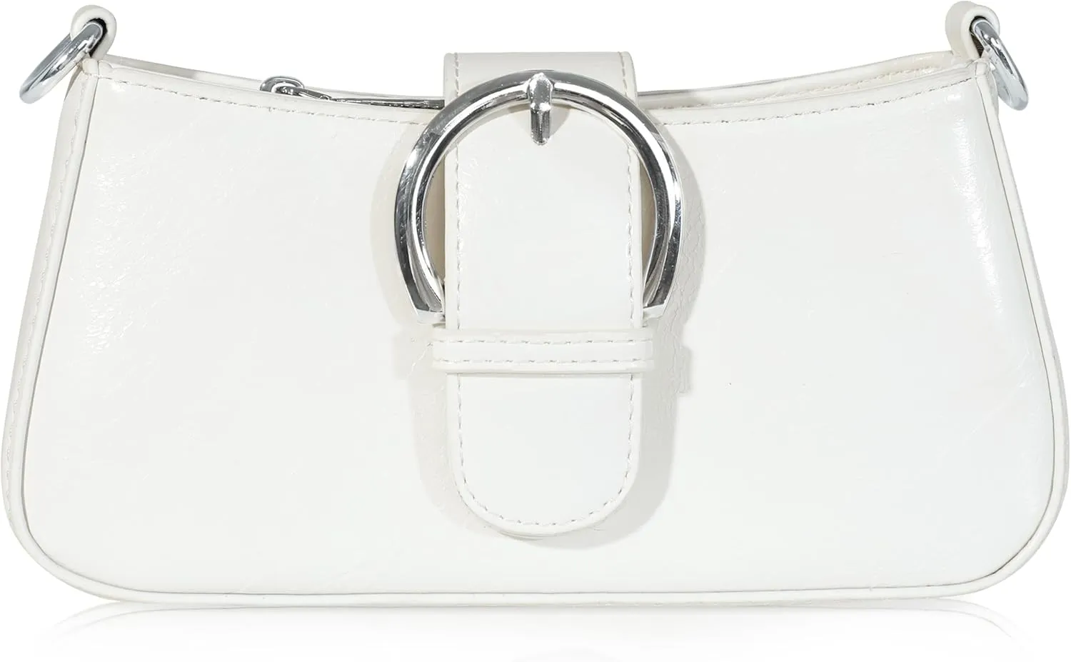 Clutch Purse for Women - Evening Purse Small PU Leather Shoulder Bag, Designer Zipper Close Handbag
