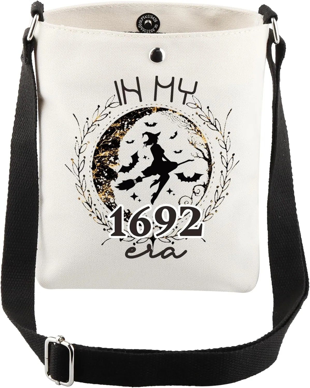 CMNIM Sal-m Witch Gifts Witch Trials Crossbody Bag In My 1692 Era Shoulder Bag Sal-m Massachusetts Gifts Moon Phase Handbag