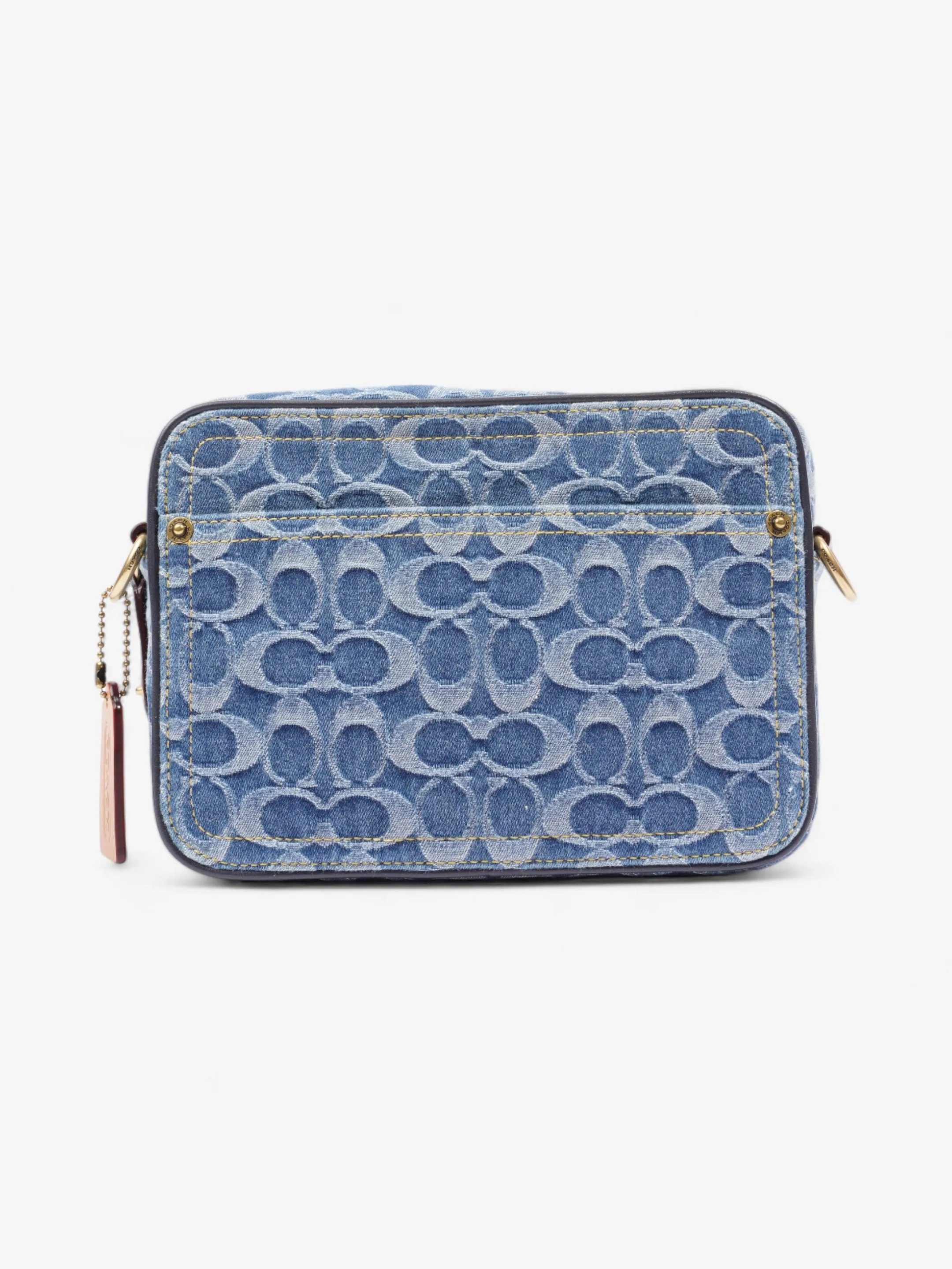 Coach Flight Bag Signature Denim / Red Denim