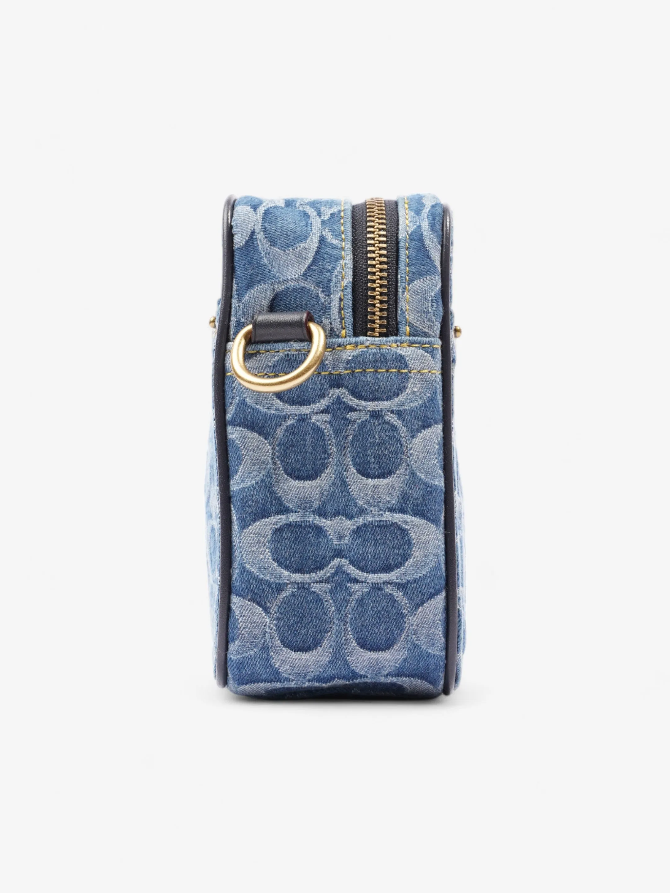 Coach Flight Bag Signature Denim / Red Denim