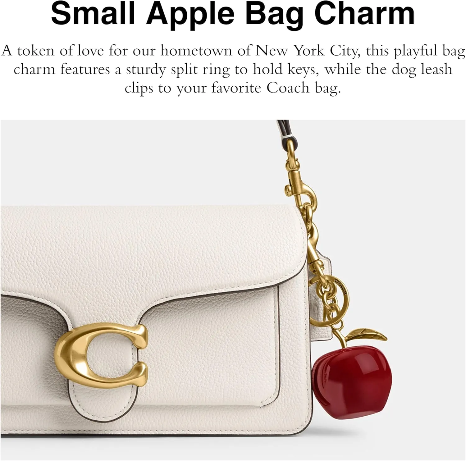 Coach womens Bag Charm