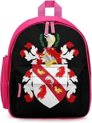 Coat of Arms of Benjamin Franklin Travel Backpack Water Resistant Luggage Daypack Business Weekender Bag for Men Women