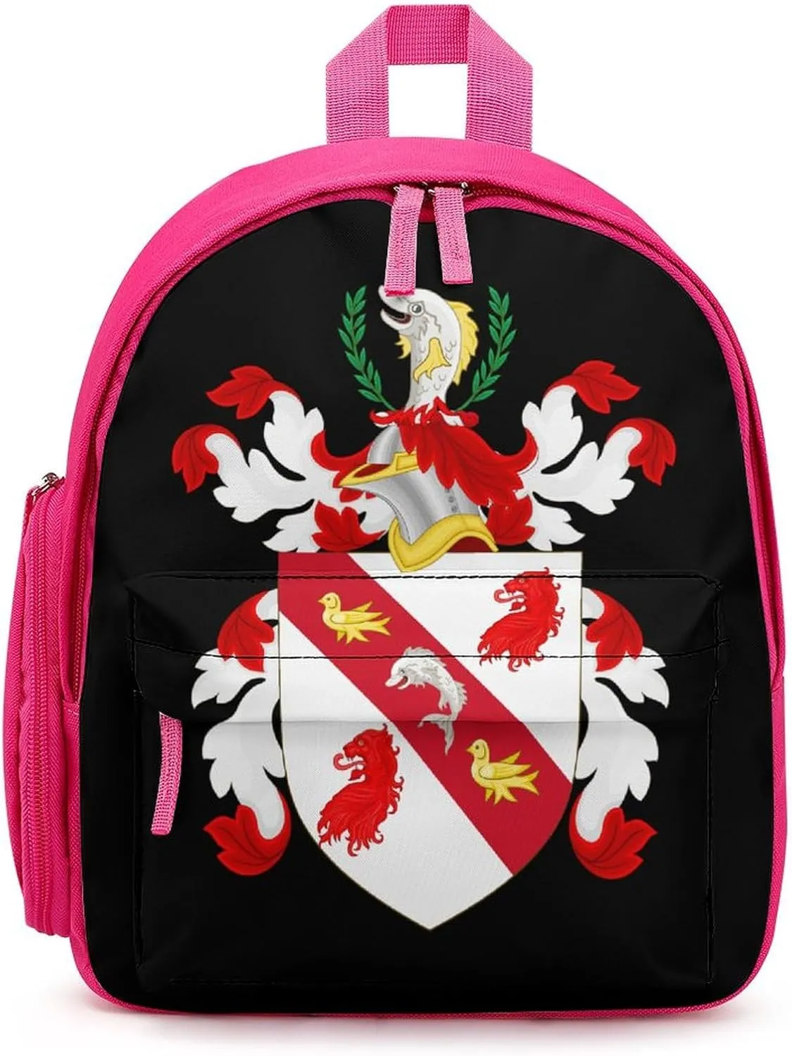 Coat of Arms of Benjamin Franklin Travel Backpack Water Resistant Luggage Daypack Business Weekender Bag for Men Women