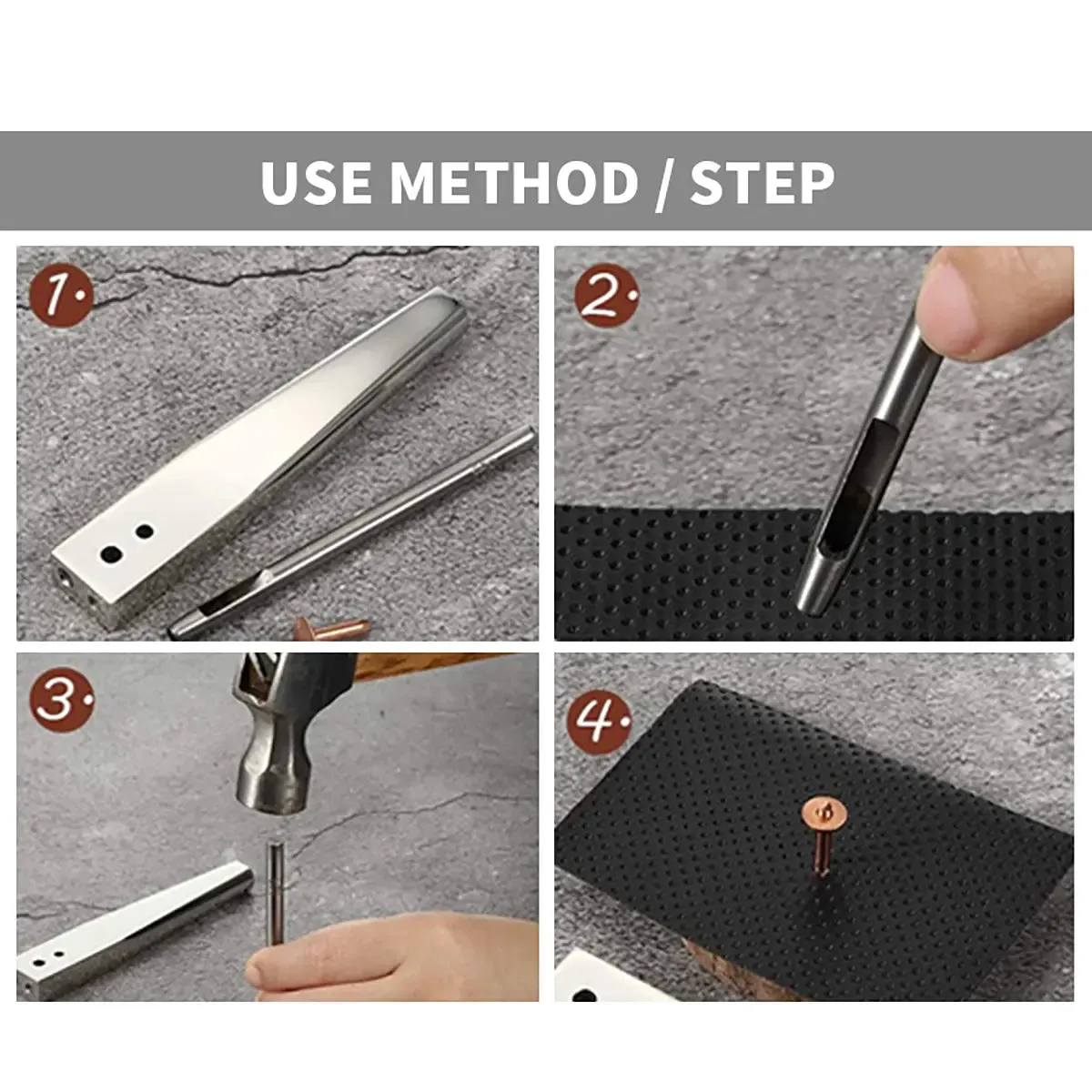 Copper Rivet Setter Tool