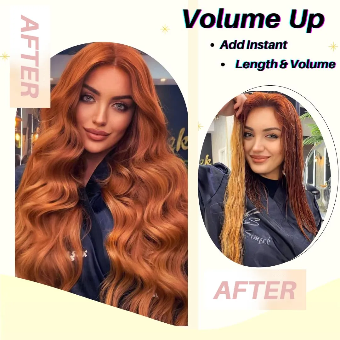 Copper Tape in Hair Extensions Human Hair Invisible 16 Inch Tape in Human Hair Extensions for Women
