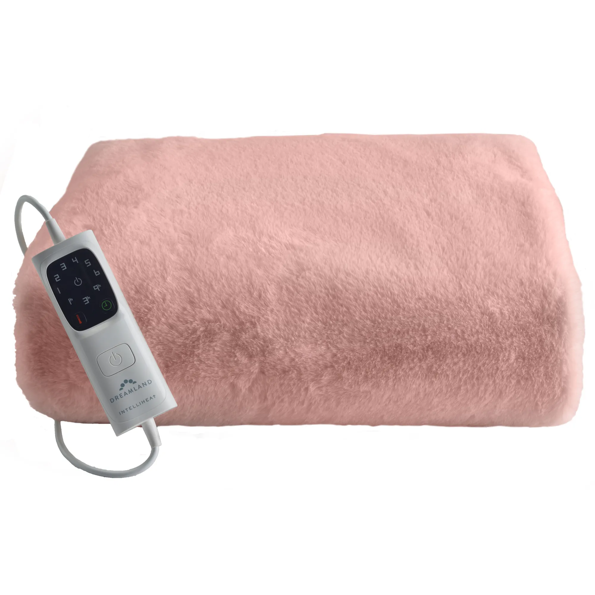 Cosy Up Silky Soft Faux Fur Warming Throw - Pink
