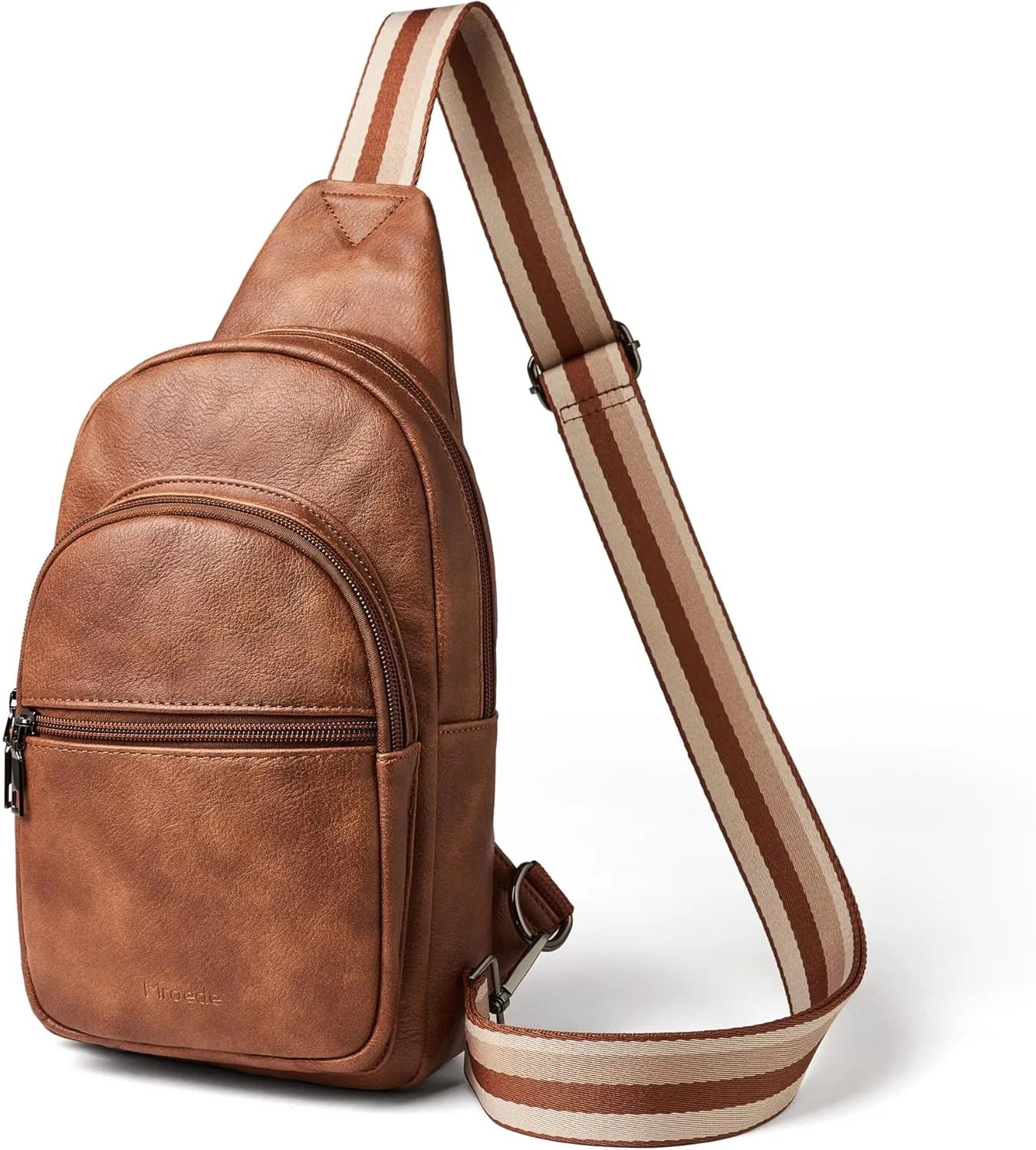 Crossbody Bags for Women Men Sling Bag 5 Pockets Fanny Pack Sling Backpack Chest Daypack Travel Purse Anti Theft