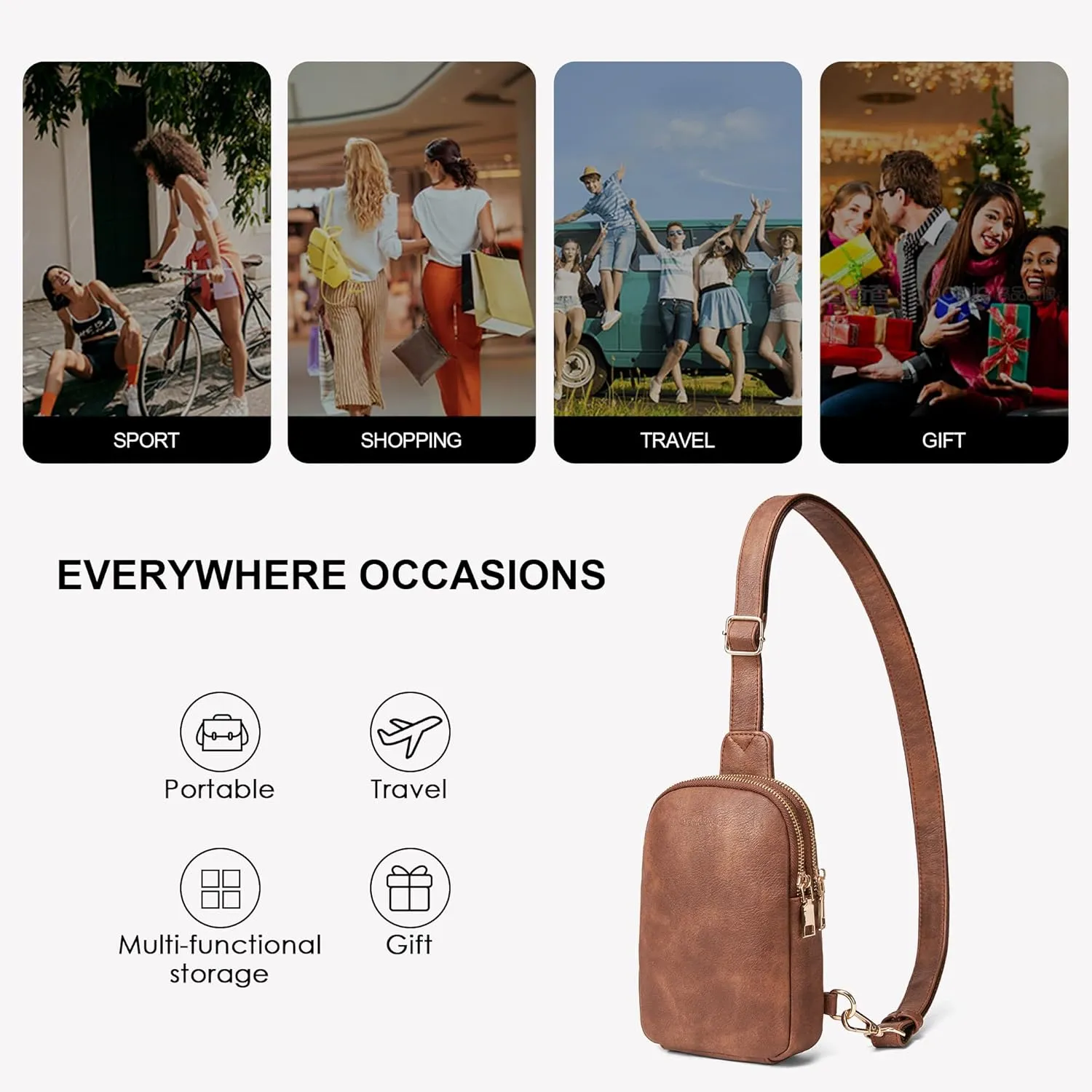 Crossbody Sling Bags & Fanny Packs - Women's Belt Bag Gifts
