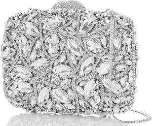 Crystal Evening Clutch Bag Sparkling Bride Wedding Party Purse for Women