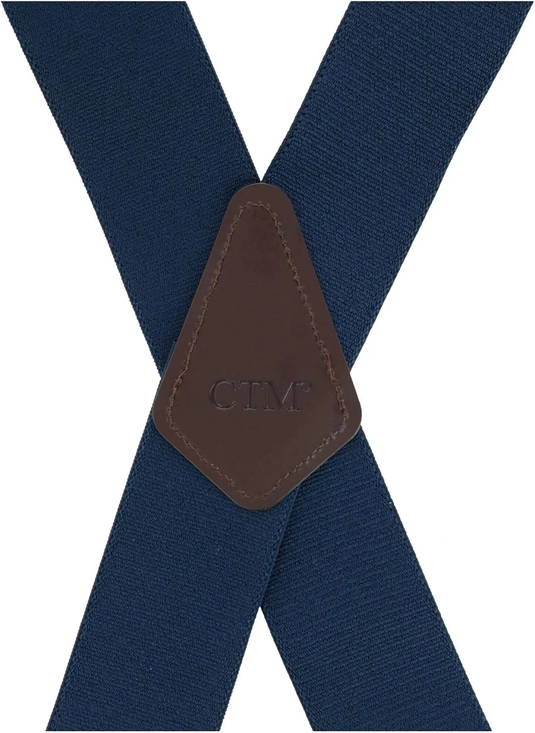 CTM® Men's Industrial Terry Logger Suspenders with Metal Swivel Hook Ends