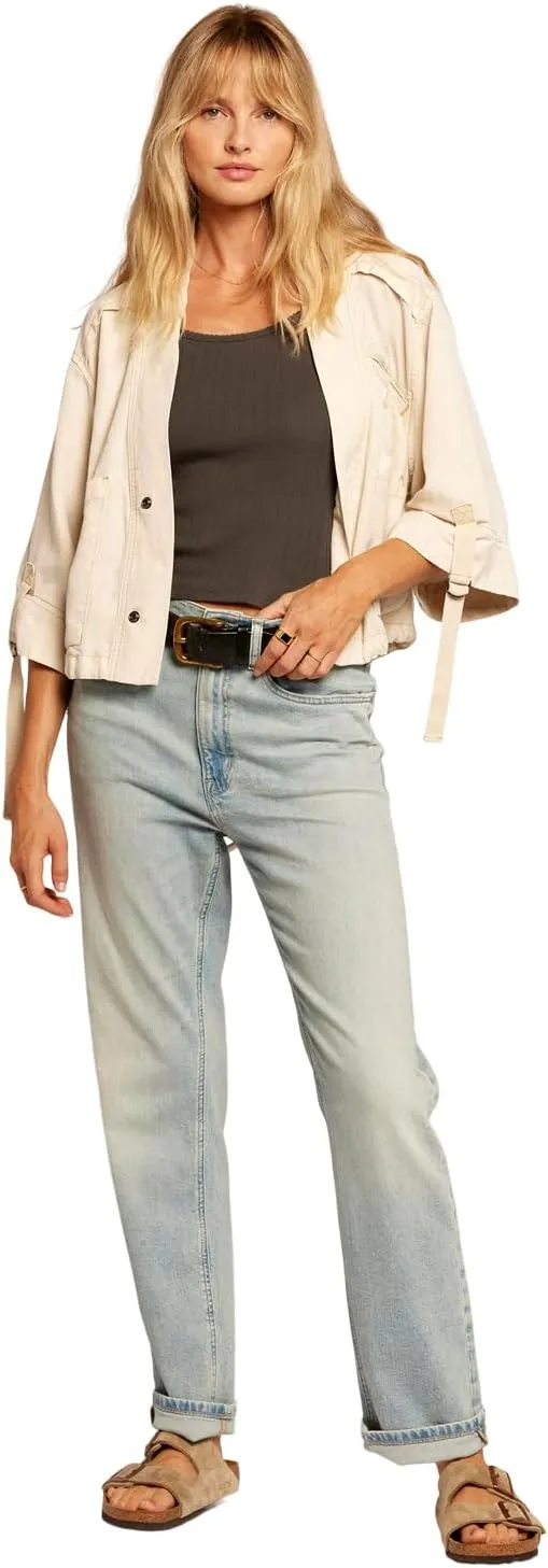 Current/Elliott Women's The Blissful Lightweight Jacket Relaxed Fit