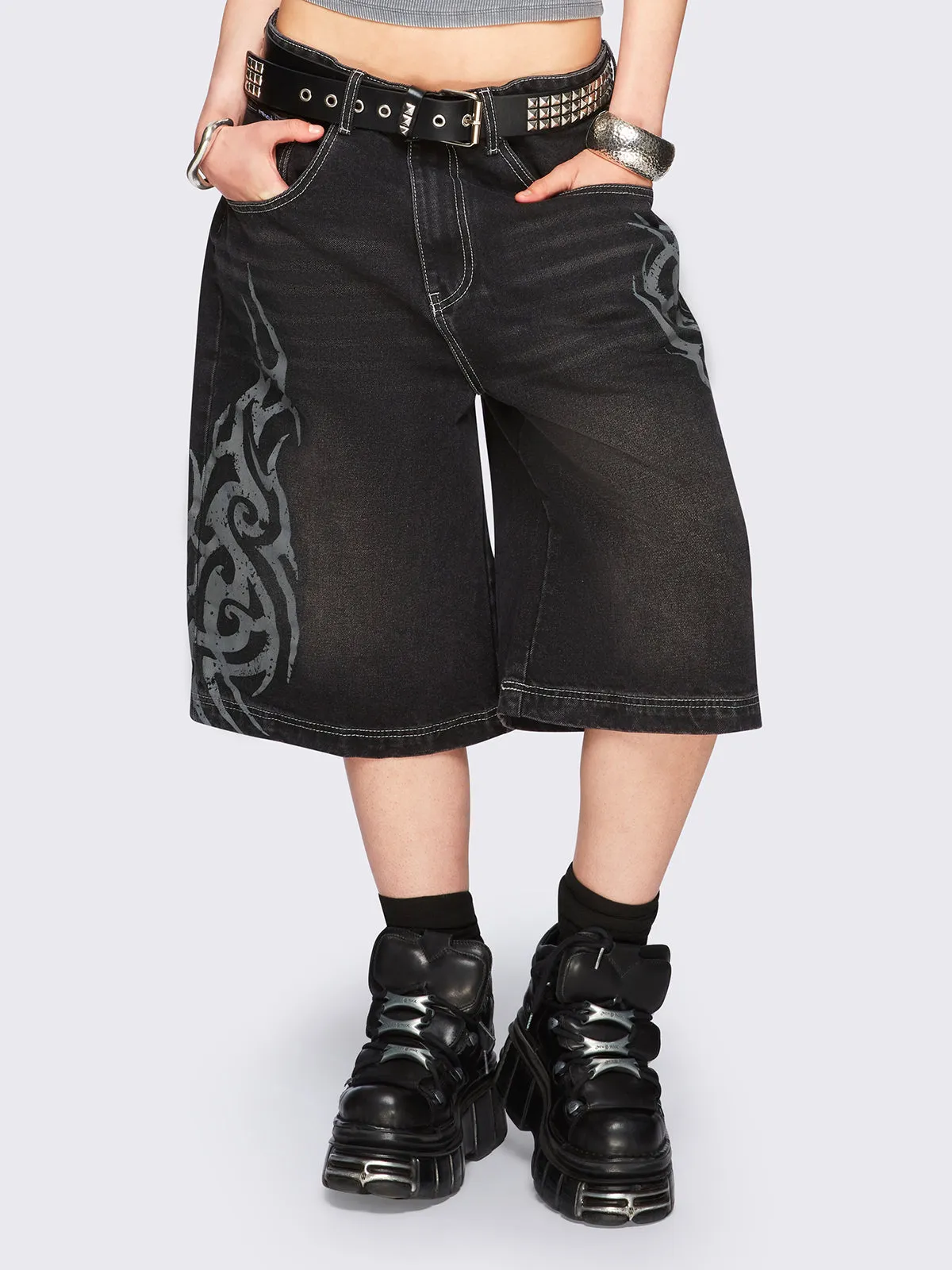 Cyber Washed Jorts