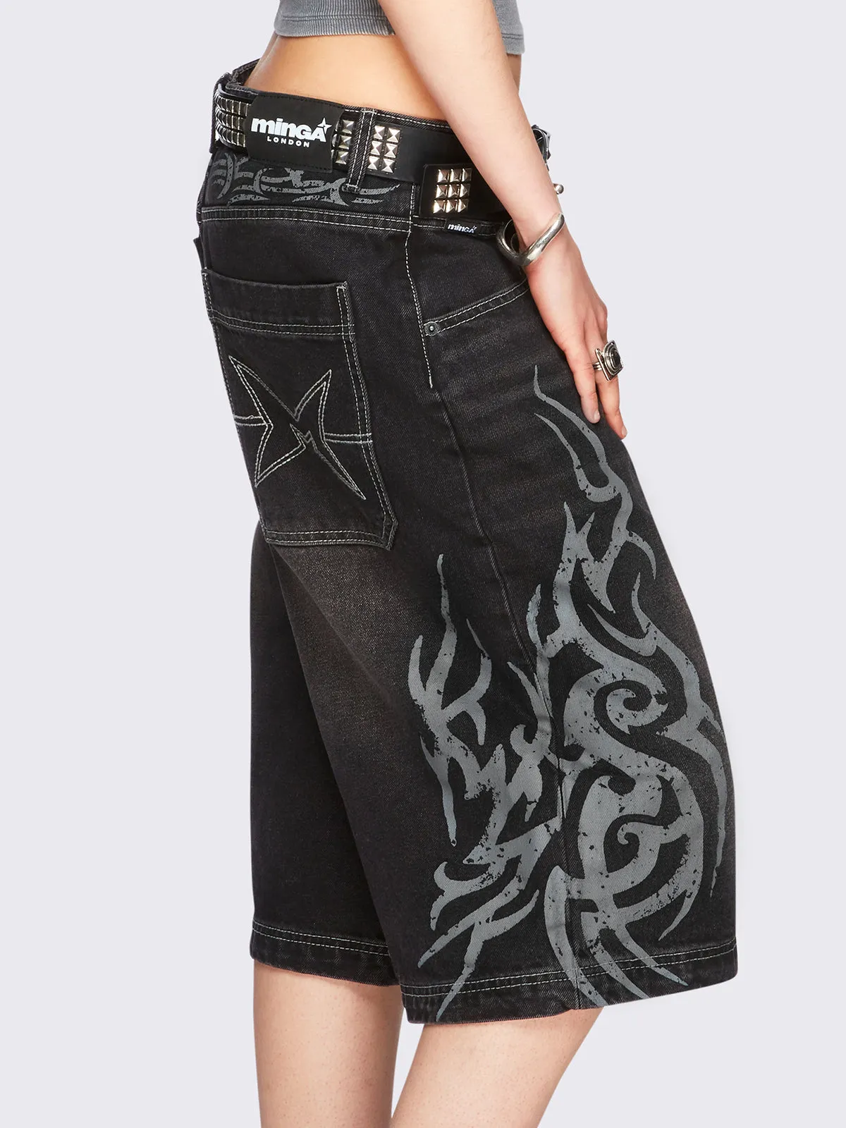Cyber Washed Jorts