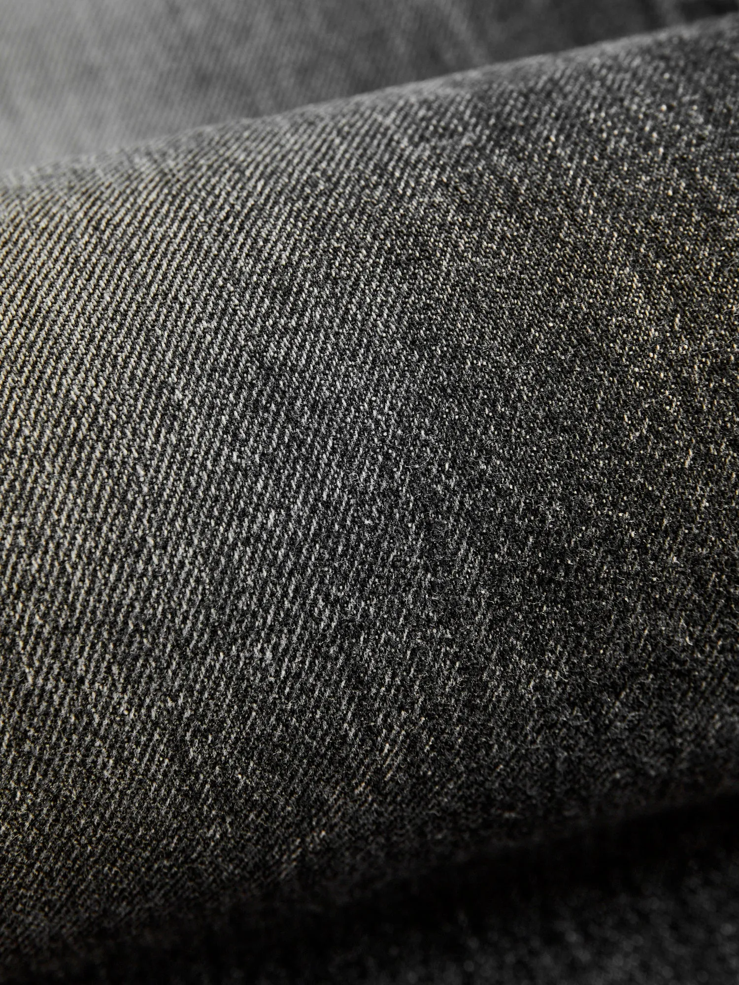 D1891UBS 13oz Washed Black Selvedge Denim - Regular Straight Fit
