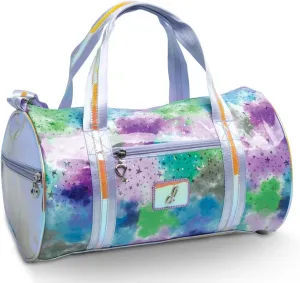 Danz N Motion Kids Dance Bag with Pastel Clouds and Stars Duffel Style 13 Inches by 8 Inches Model B21515