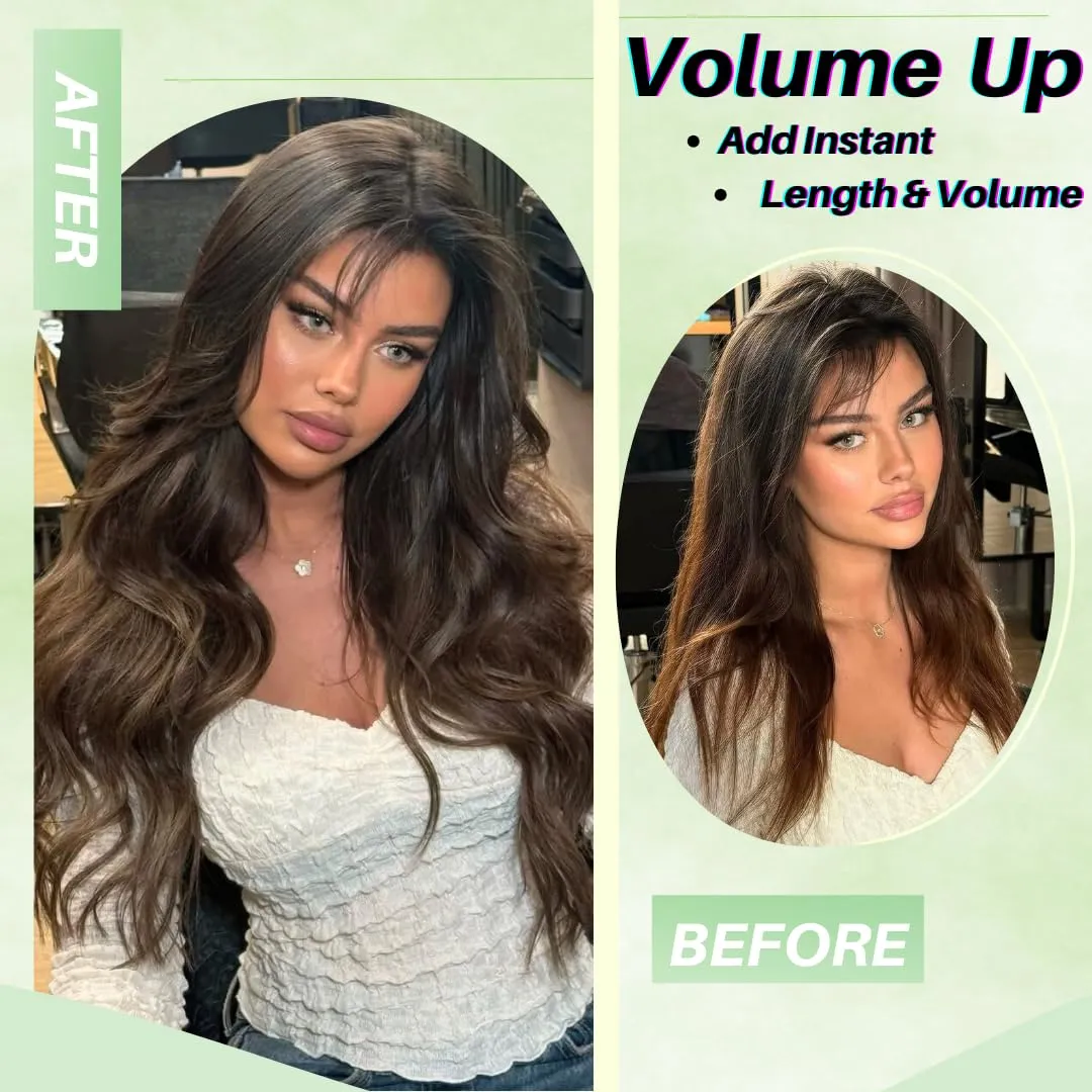Dark Brown Tape in Hair Extensions Human Hair for Women Invisible 16 InchRemy Human Hair Extensions Tape in Hair