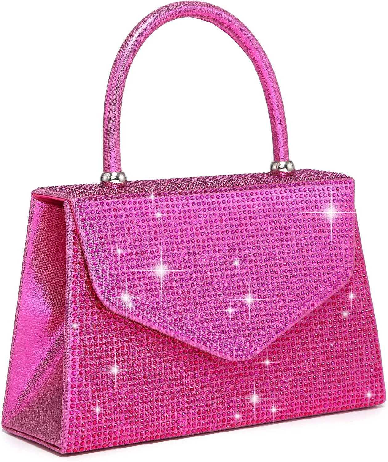 Dasein Women's Evening Bag Party Clutches Wedding Purses Cocktail Prom Handbags with Frosted Glittering