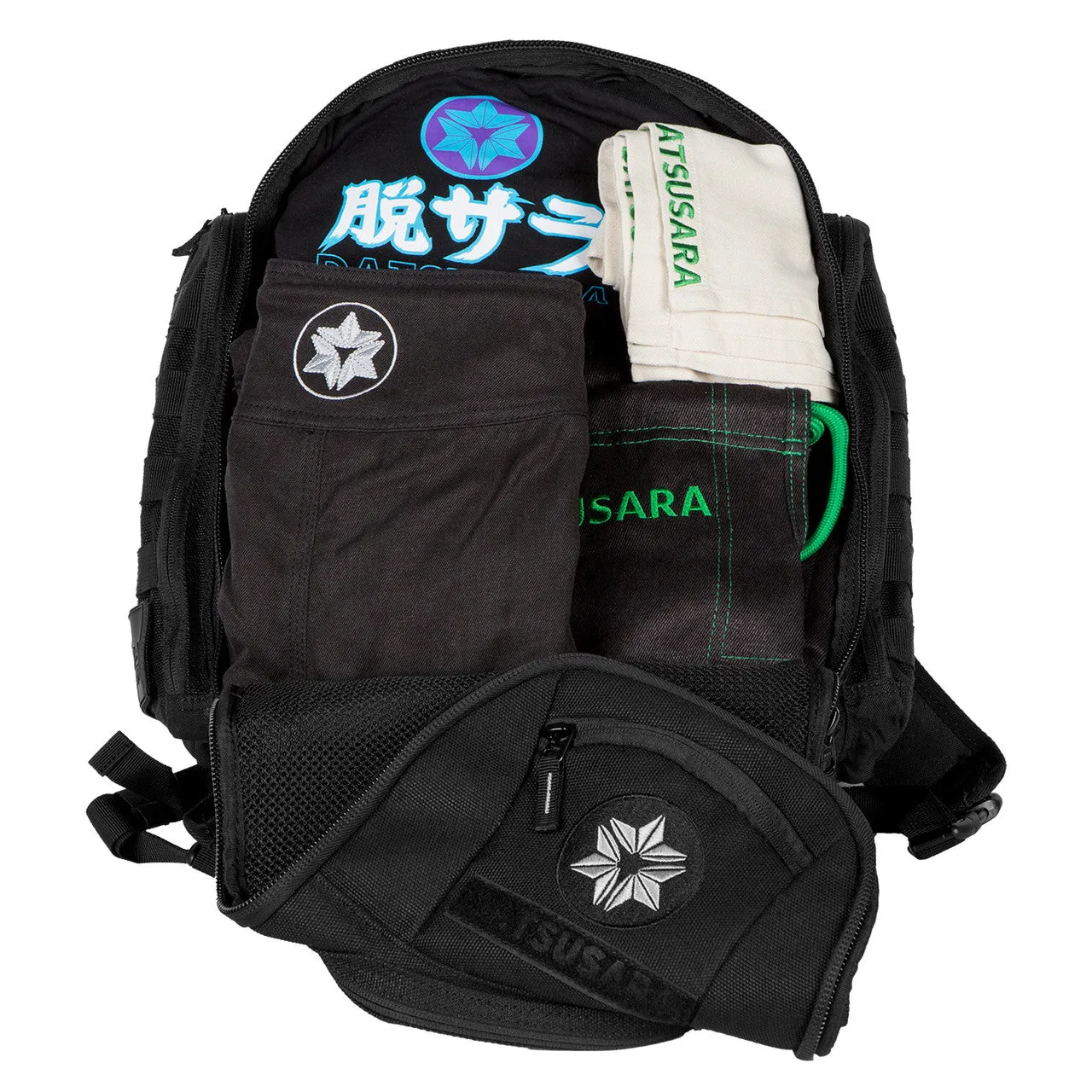Datsusara Hemp BattlePack Mini Backpack Black