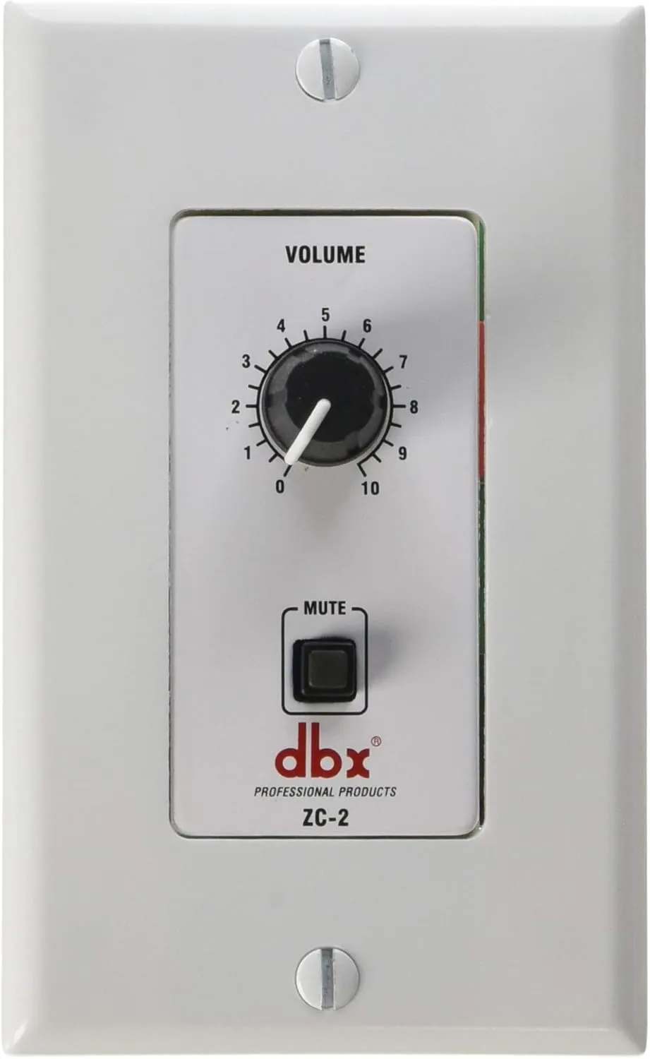dbx ZC-2 Wall-Mounted Zone Controller White